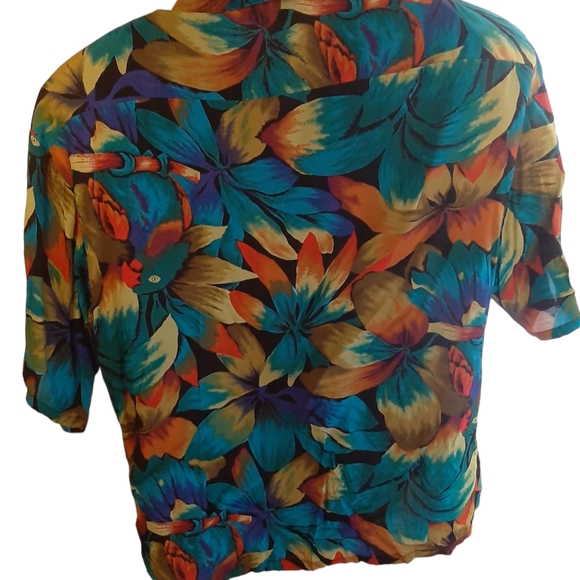 Vintage In Group LTD Button Up Blouse Size 14 - Picture 3 of 3